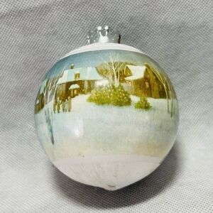 Rare 1983 Hallmark Christmas New Home Ornament Vintage Yearly Collection VG
